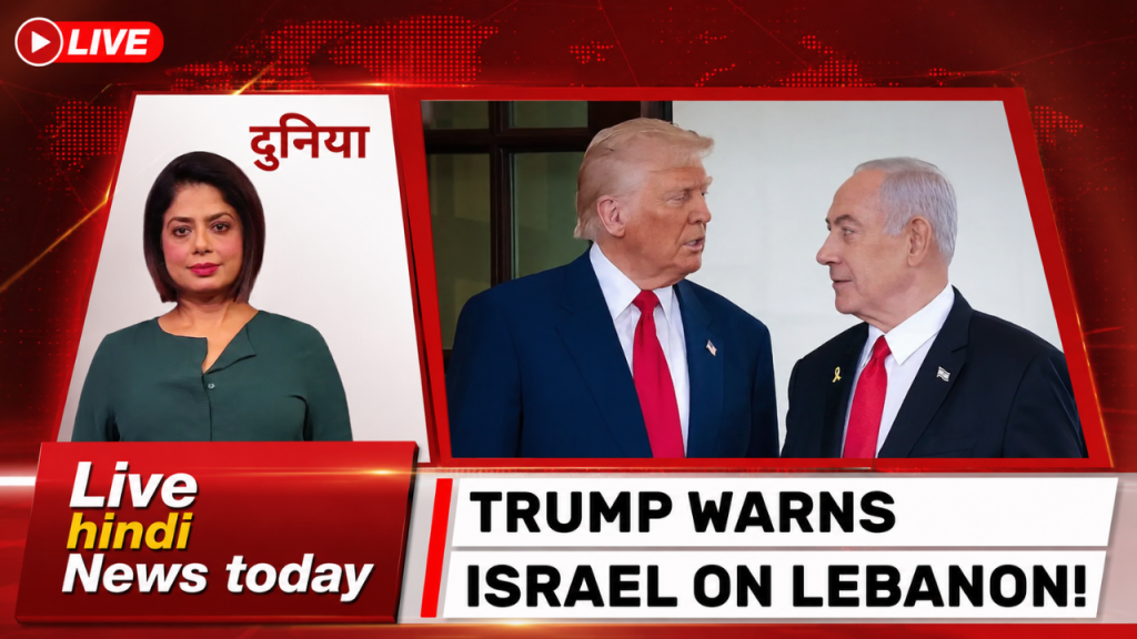 Trump Warns Israel on Lebanon! US-Iran Deal Done 🔥