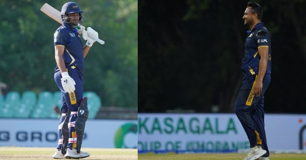 এলপিএলে সাকিবের অলরাউন্ড নৈপুণ্যে জাফনা কিংসের শীর্ষস্থান দখল