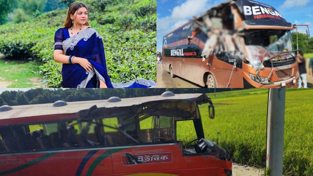 সিলেটে বাস দুর্ঘটনায় ৯ জনের মৃত্যু, আহত ১৪