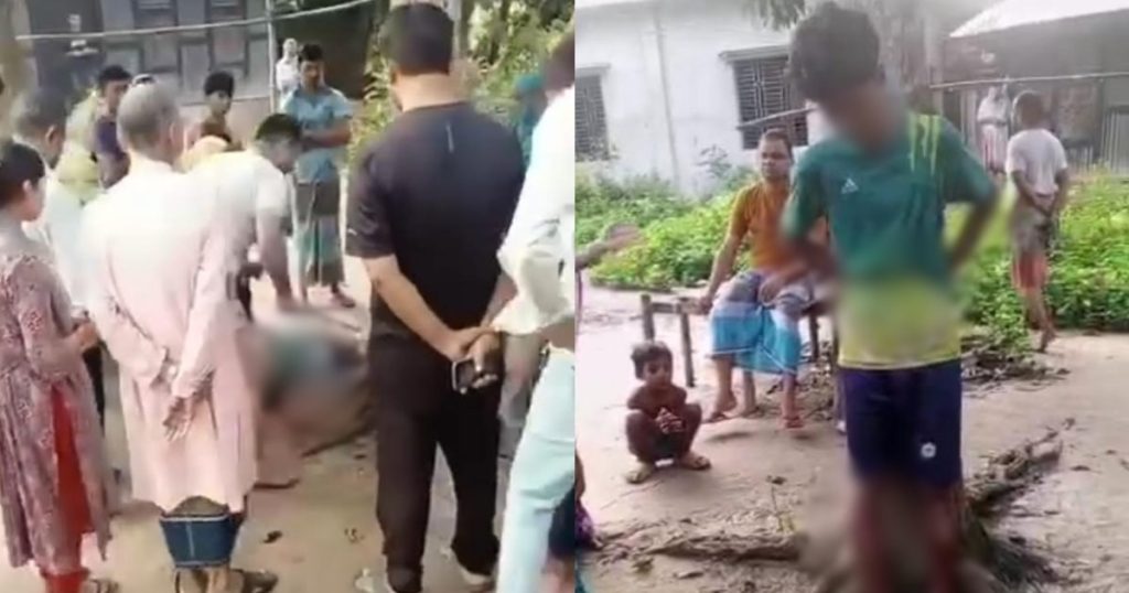 চোর সন্দেহে যুবককে গাছে বেঁধে নির্যাতনের অভিযোগ