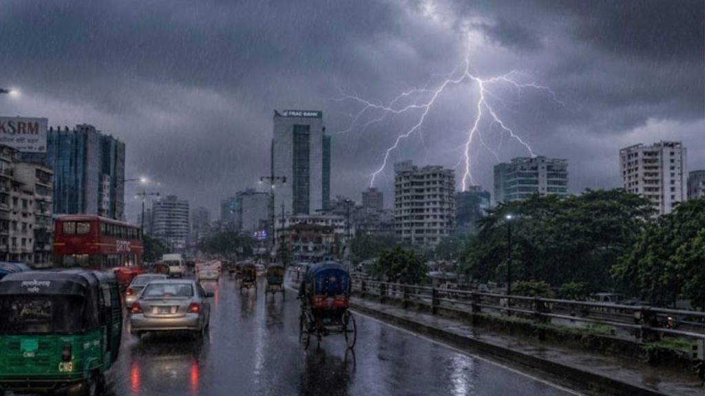 দেশের বিভিন্ন অঞ্চলে বজ্রবৃষ্টির সম্ভাবনা