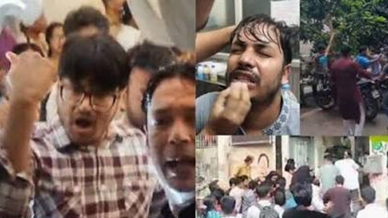 জগন্নাথ বিশ্ববিদ্যালয়ে ছাত্রদলের হামলায় জকসু নেতারা আহত