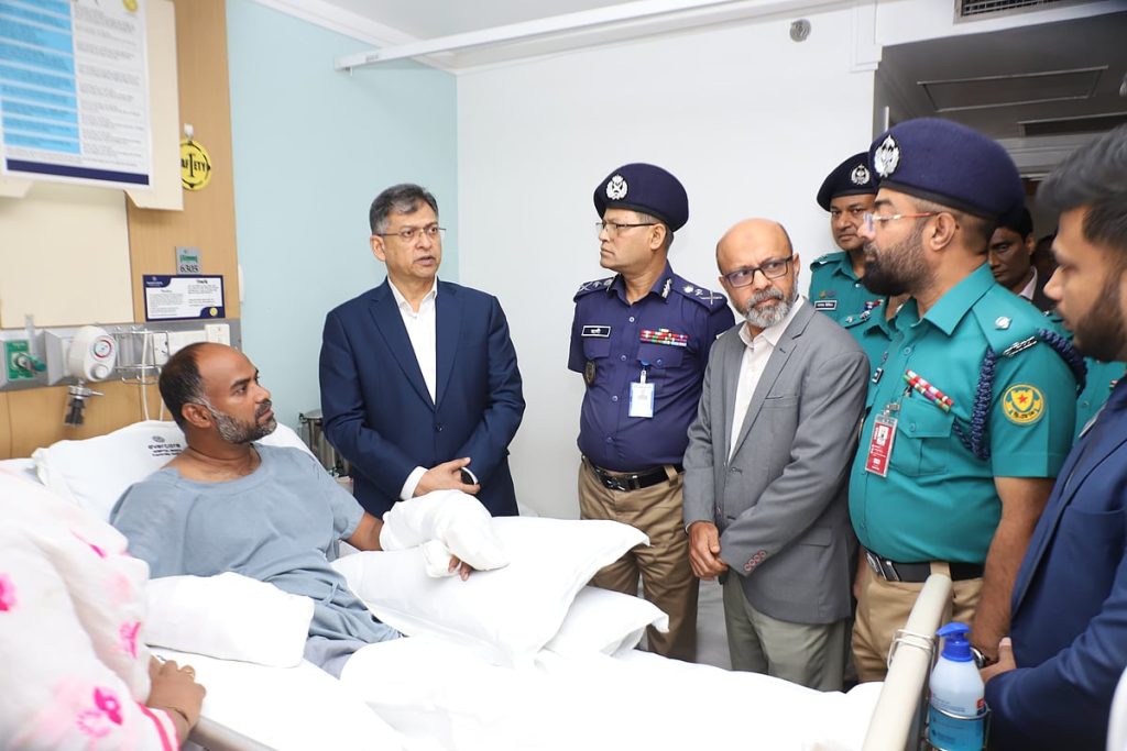 পুলিশ পরিদর্শকের ওপর হামলাকারীদের গ্রেপ্তারের নির্দেশ